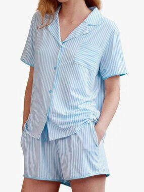 Women's Striped Pajama Sets 2 Piece